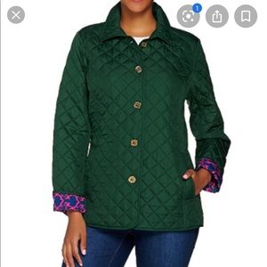 C. Wonder Green Patchwork Jacket